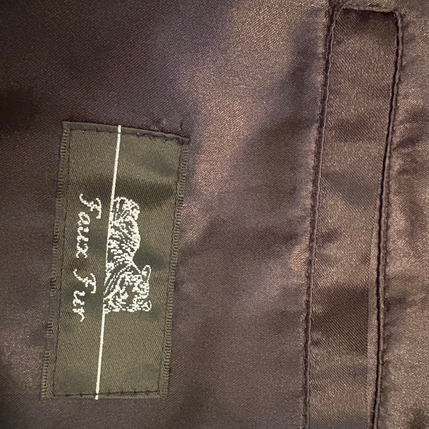 Faux fur Persian lamb XL